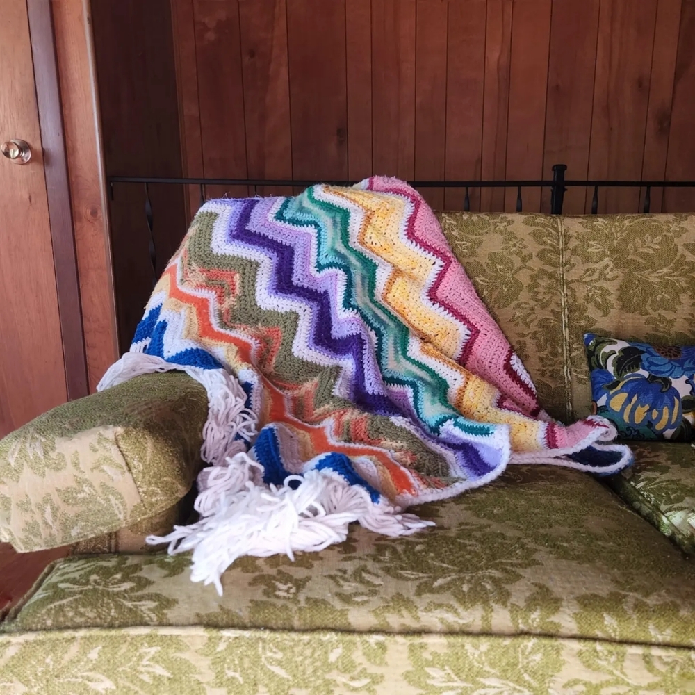 Vintage Handmade Throw